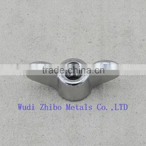 ZHIBO Factory Supply Stainless Steel Wing Nut thumbnail-1