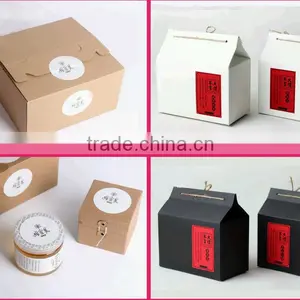 Wholesale Custom Logo Kraft Paper Stickes,kraft Paper Label Printing for Packing thumbnail-4