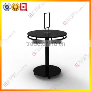 Fashion New Design Useful Metal Rotating Pegboard Display Stand thumbnail-2