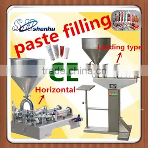 A02 Pneumatic Paste,Cream Filling Machine , Manual Cream Filler For Tomato Sauce,Paste,Cosmetic Cream,Ointment,Lotion 5-50ml thumbnail-1