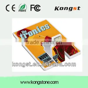 Promotion Usb Credit Card for Gift, Usb2.0, 1GB,2GB,4GB,8GB,16GB,32GB thumbnail-1