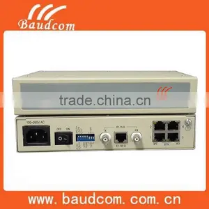 4 Ports 10/100BaseT Ethernet to E1 Converter With Local Managemen thumbnail-2