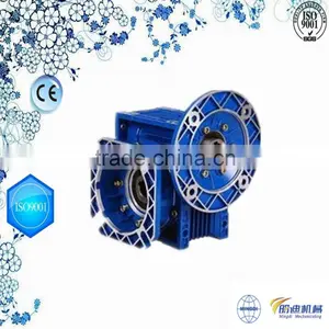 Changzhou Machinery High Efficiency RV Series Worm Gearbox With15KW MOTOR thumbnail-4
