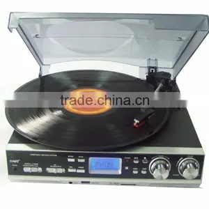 Hot Sale USB Bluetooth Vinyl Suitcase Style Turntable Record Player thumbnail-4