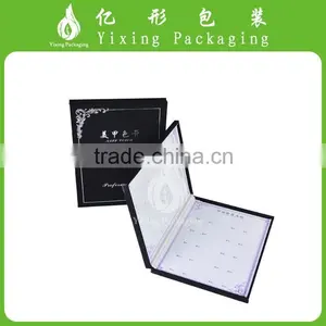 High Quality Handmade Leather Book Shape Packing for Nail Contributes Presents thumbnail-1
