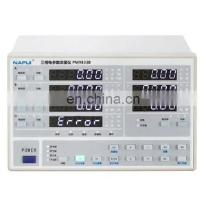 NAPUI PM9833 Three Phase Digital Display Watts Meter Four Wires Power Meter thumbnail-1