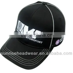 Sample Free Fitted Baseball Cap thumbnail-1