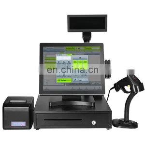 17'' HDMI Capacitive Touch Screen POS LED Monitor With VGA and HDMI Port and Cable, for Retail, Restaurant, Bar, Gym, Warehouse thumbnail-1