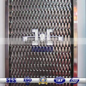Stainless Steel Flat Wire Spiral Woven Decorative Mesh for Architecture Decoration| Balance Weave Conveyor Belt thumbnail-1