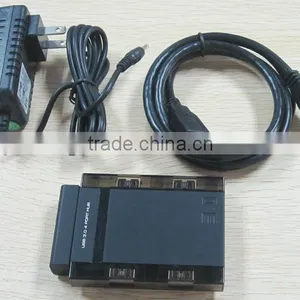 Super Speed 4 Port USB 3.0 Hub 5Gbps For Computer PC thumbnail-1
