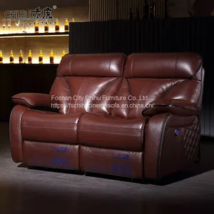 CHIHU Factory Direct Comfortable Luxury Sectional Electric Home VIP Movie Theater Seating Cinema Recliner Sofa thumbnail-2