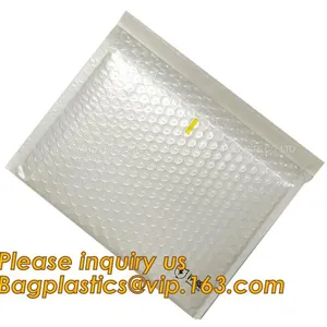 Bubble Bags Zip Padded Pouch For Beauty Skin Care Slider Zipper Lock Bag Colored Customized PVC Slider Zipper Bubble Bag thumbnail-5
