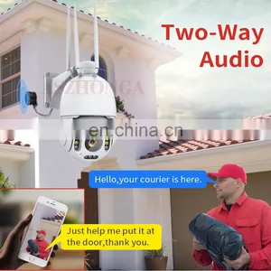 2MP Wireless 4GSIM CARD Security IP Network Camera 5X Zoom HD PTZ Outdoor Home Surveillance Dome Cam CCTV 50M IR Night Vision thumbnail-5