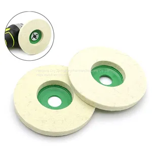 Wool Flap Wheel And Wool Flap Discs For Polishing Stainless Steel thumbnail-5