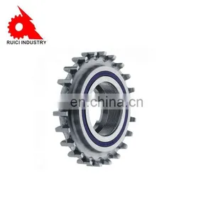 Custom Hardened Double Teeth Ball Bearing Idler Sprocket thumbnail-2