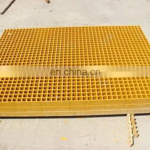 High Strength Fiberglass Floor Grate FRP GRP Grating for Floor thumbnail-4