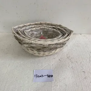 Natural Material Wicker Laundry Basket New Design With Competitive Price thumbnail-1