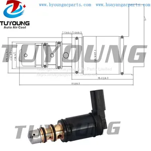 TUYOUNG HY-CR85 Denso Auto ac Control Valve Fit VW Golf Jetta Audi A3 Seat SKODA 447260-1312 4F0260805AE 8E0260805BP thumbnail-1
