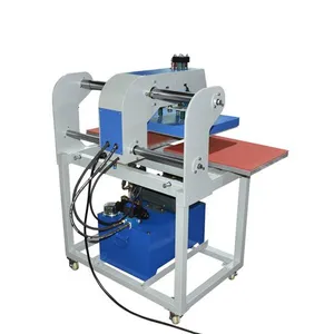 Double Station Hydraulic Heat Press Piston Machine thumbnail-1