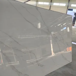 PVC Panel UV Panel PVC Marble Panel Made in China PVC Wallboard SPC High Gloss Board thumbnail-1