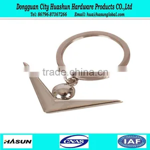 Cheap Price Anchor Shape Alloy Keychain Well Plating thumbnail-1