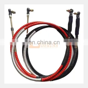 Sinotruk HOWO T5g T7h Tx Truck Spare Parts WG9725240224/WG9725240246 Gear Selector Cables For Howo Tractor Truck thumbnail-1