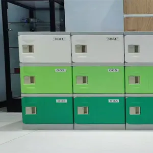 Waterproof ABS Plastic Gym Locker for Fitness Center Changing Room OEM/ODM thumbnail-5