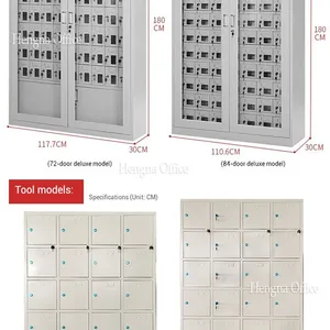 Sturdy Phone Charging Locker With Steel Locks and Custom Power Sockets | Ideal for Large Public Venues and Educational Institutions ​ thumbnail-1