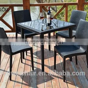 Poly Rattan Chair Outdoor Furniture thumbnail-2