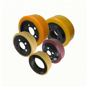 Automated Vehicle Assembly Line Conveyor Wheels & Heavy-Duty PU Guide Rollers thumbnail-5