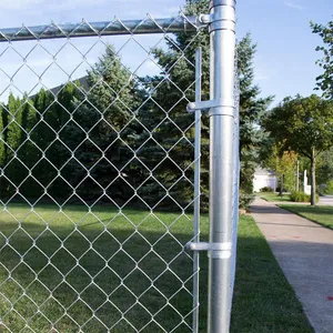 PVC Coated Chain Link Fence Mesh 1.8m Height Ideal for Sports Fields & Playgrounds thumbnail-2