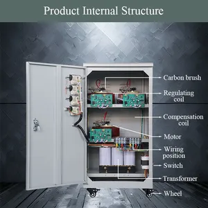 Automatic 3 Phase 5000W Servo Motor Voltage Regulator for Welding Systems thumbnail-5
