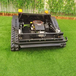 Petrol Time-saving and Labor-saving Rechargeable Battery Support Walking Gasoline RC Controlled Lawn Mower thumbnail-4