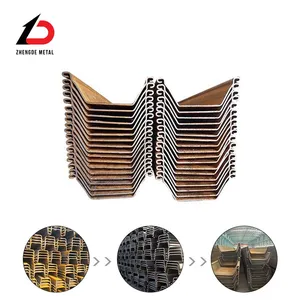 Different Steel Sheet Piles Hot Rolled S355 12 Meter U Type Sheet Pile for Industrial Building thumbnail-5