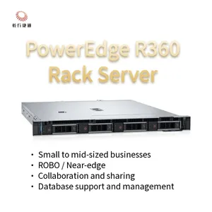PowerEdge R360 1U Rack Server With Intel Xeon 6300 Series, 128 GB DDR5 Memory, and GPU Support thumbnail-3