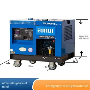 Imported Japanese Zetor Sh5300ex 4/5kw Gasoline Generator, Sh6500exs Portable Single-phase for Home Use thumbnail-3