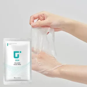 High Quality Collagen Real Deep Mask Hydrating Pore Firming Pores Shrinking Wrinkle Facial Collagen Mask thumbnail-2