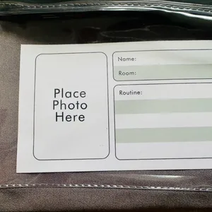 The Belongings Bag Storage Bag Pure Cotton Drawstring Bag for Kindergarten Storage of Children's Belongings thumbnail-4