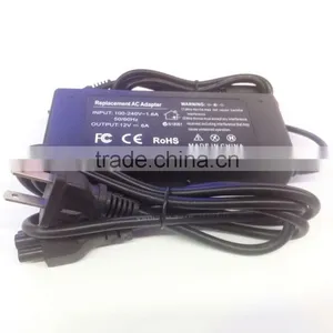 AC Adapter 12V 6A thumbnail-1