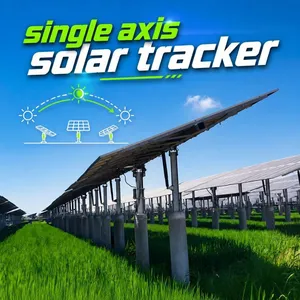 PV Tracking Bracket System for Automated Solar Panel Positioning Product Selling Points thumbnail-1
