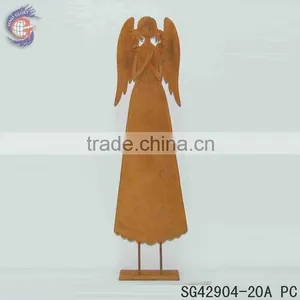 Christmas Angel Decorations With Rusty Angel Ornaments thumbnail-1