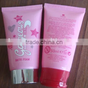 Cosmetic Tube for Bath Foam Packaging, 50ml Colored Tube by Labeling thumbnail-1
