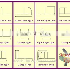 Bathroom New Design Rounded Corner Aluminum Tile Trim for Ceramic Angle Protect thumbnail-5