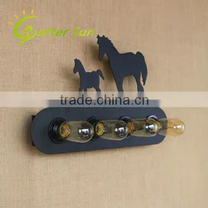 Two Horse Fancy Designs Wall Lamp Wall Light/Classic Wall Sconce thumbnail-5
