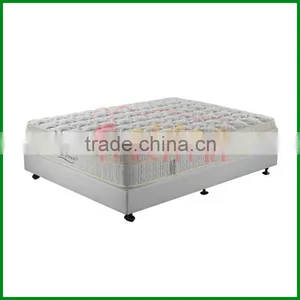 Natural Latex and Memory Foam Bamboo Pillow Top Pocket Spring Mattress thumbnail-1