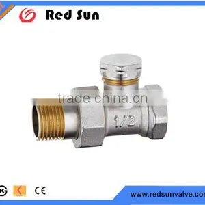 HR5090 Factory Manufacture Forged Brass Water Thermostatic Radiator Valve thumbnail-1