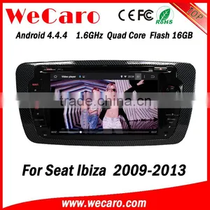 Wecaro WC-SI7004 Android 4.4.4 Car Dvd Player Quad Core for Seat Ibiza Android 4.4 Stereo tv Tuner 2009-2013 thumbnail-1
