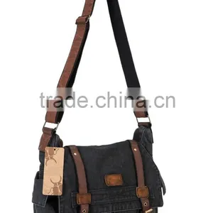 Old Fashion Canvas Shoulder Bag thumbnail-5
