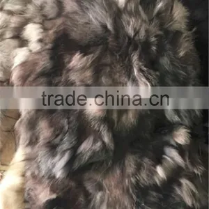 Real Fox Skin Natural Color Animal Fur Plate thumbnail-1
