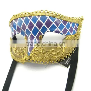 Shape Face Mask With Halloween Mask Half Face Female Costume Party Princess of Venice thumbnail-4